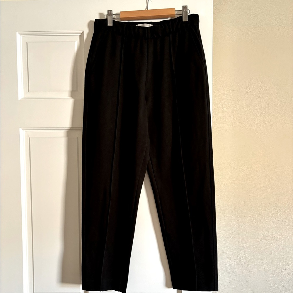 Everlane Pull On Front Crease Ankle Knit Pants